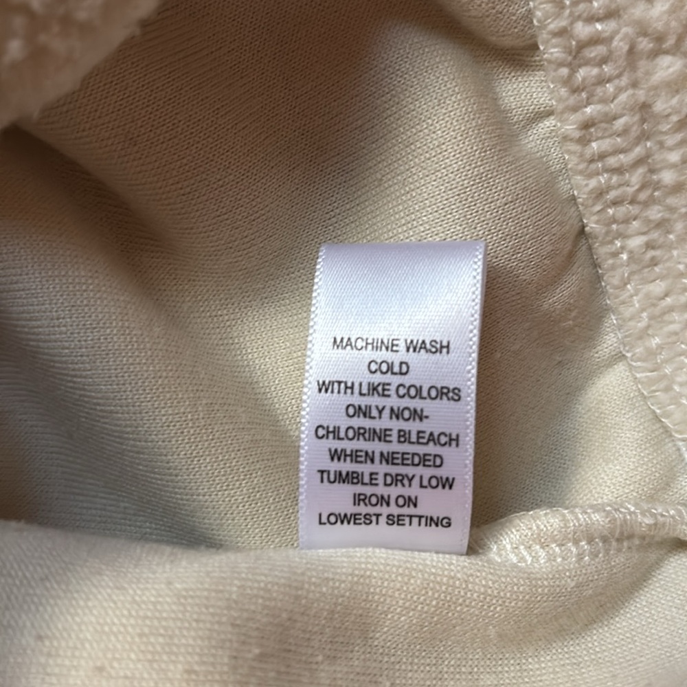 PacSun Pacific Sunwear Cropped Oversized Pullover Fleece, Size M - Picture 12 of 15